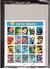 STAMPS FULL SHEET SEALED. # 4084 39 cent SUPER HEROES 2006