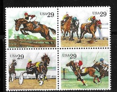 USA SC # 2759a Sporting Horses . MNH