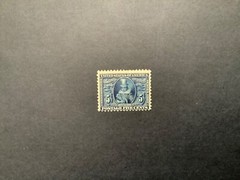 USA stamps 1907, MHN, Scott 330, Pocahontas blue