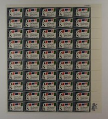 US SCOTT 1310 SHEET OF 50 SIPEX STAMPS 5 CENT FACE MNH
