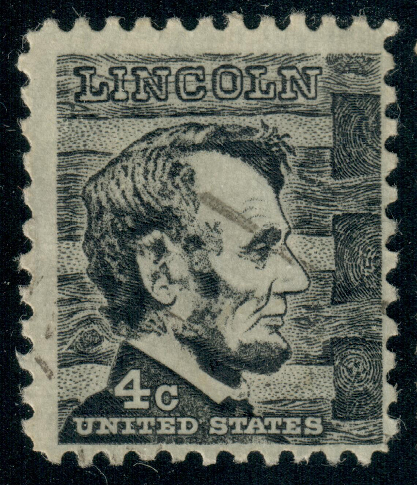 USA – 1965 – Prominent Americans – Abraham Lincoln – 4¢ – #3022