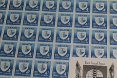 US SCOTT 1151/1127/1156 3 SHEET FDC NATO.SEATO.FORESTERY STAMPS 4 CENT FACE MNH