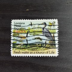 1984: 20 Cents, Louisiana World Exposition, Scott #2086 – Vintage USA Stamp
