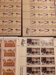 Lot Of 1855 USPS stamps. All 13 Cents. Vintage 70s. FV $241. Liberty Bell.