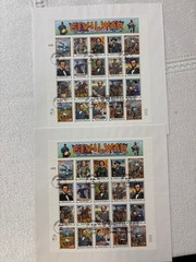 Huge 1990s USPS Commemorative Stamp & First Day Cover Collection – 28-Piece Lot!