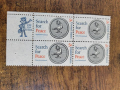 USPS Search for Peace Lions International 5 Cent Stamps