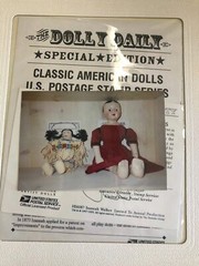 US postage stamps America Dolls Designer guild collection Skippy, Ludwig Greiner