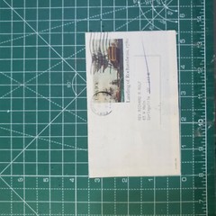 USPS Postcard 10 Cent ~ Landing of Rochambeau 1780 – Posted 1980
