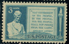 USA – 1948 – The 85th Anniversary of the Gettysburg Address – 3¢ – #2957