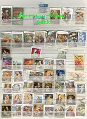 Christmas Religious Stamps: 55 Mint US Postage (11-895)