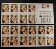 120 FOREVER STAMPS USPS 6 Booklets CHRISTMAS HOLIDAY