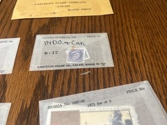 Lot of around 100 various Garcelon staps with Envelopes