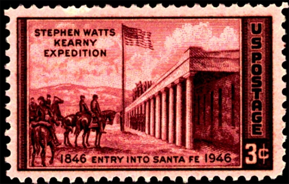USA 1946 – Stephen Watts, Entry into Santa Fe, 1846-1946 – MNH – Scott #944