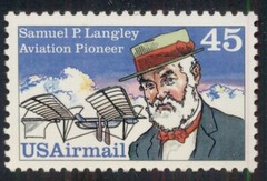 #C118 45¢ SAMUEL LANGLEY AIRMAIL LOT 400 MINT STAMPS, SPICE UP YOUR MAILINGS!