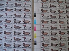 2 FULL SHEETS of 100 Stams # 2138-2141 Duck Decoys 22 cent