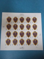 #4264 PURPLE HEART MEDAL 2003/2007 Sheet of 20 41 Cent Stamps MNH Free Shipping