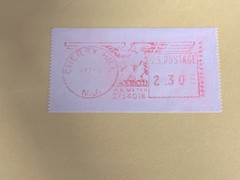 Twenty Nine(29) USPS Vintage 1984 Meter Stamps $50 Value Cherry Hill NJ