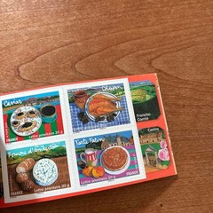 France 2010 Food Recipe Stamp Album