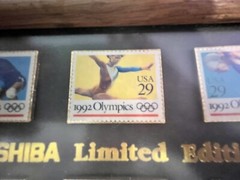 Stamps. All New And Unused. Framed Olympic Stamps 1990’s Limited Edition 17/500