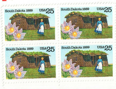 United States 25¢ South Dakota Statehood Postage Stamp #2416 x 100 Singles