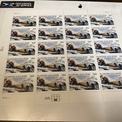 SCOTT# 3235 SHEET OF 20 GOLD RUSH STAMPS 32 CENT FACE MNH 1998 US-NIP