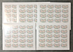 Yes, I Do Wedding Forever Stamps, 2 Ounce USPS 2011, Estate Sale lot of 5 Sheets