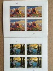 #5666 #5751 Monument V. Florida Everglades for Priority Mail – 2 Sheets of 8