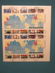 First Day of Issue. May 31, 1993, Cancelled Stamps 1943 Turning the Tide. 1943