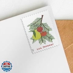 Holiday Cheer 2025 (Book of 20) First-Class Mail Forever Postage
