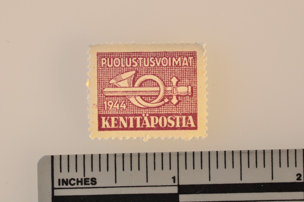 Lot of 2 UNUsed Kenttapostia War Stamps with Gum WW2 Finland