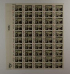 US SCOTT 1433 PANE OF 50 JOHN SLOAN STAMPS 8 CENT FACE MNH