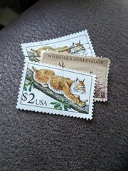 3 Wild Life Conservation stamps
