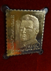 40 cent USA gold stamp Claire Chennault Flying Tigers, 1940s