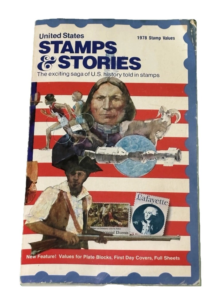 U S Stamp Book,»STAMPS AND STORIES The Exciting Saga US History Told In Stamps”