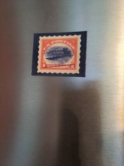 USPS Inverted Jenny Plane $2 MAGNET STAMP 2013