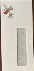 Business envelopes, postage paid (forever stamp) Size 9. Item 293400