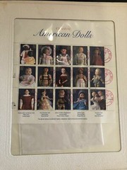 US postage stamps America Dolls Designer guild collection Skippy, Ludwig Greiner