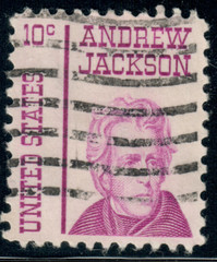 USA – 1967 – Prominent Americans – Andrew Jackson – 10¢ – #3485