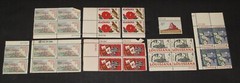 Bundle of US Postage Stamps Nevada Alabama Florida New Mexico Louisiana Arizona