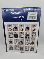 USPS Early Football Heroes 37 Cent Stamps Factory Sealed