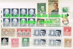 President Stamps: 25 Mint (mnh) Assorted US Postage (11-439)