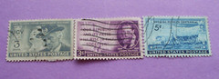 (14)1947-48/1951 Used US Postage Stamps Commemoratives Utah Progress Women etc