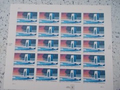 #3862 NATIONAL WORLD WAR II MEMORIAL Sheet of 20 37 CENT STAMPS 2003/2004 MNH