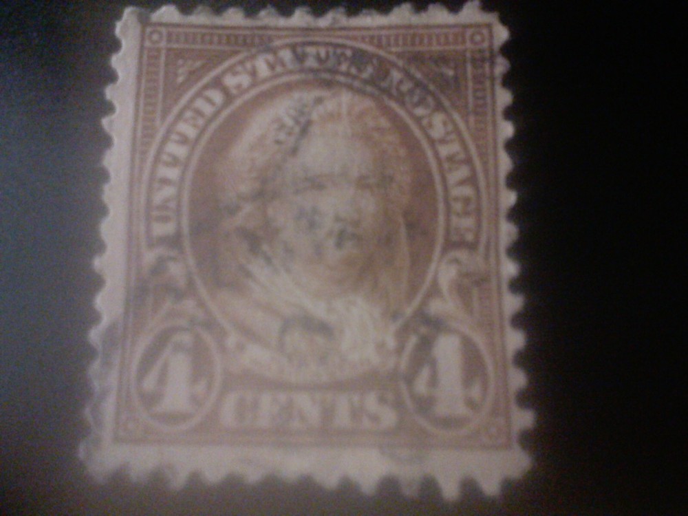 US STAMP 1923 4c Martha Washington.