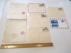 Lot Over 100 Vtg US Preprinted Postage Postal Cards Postcards 1 – 21 cents