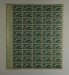 US SCOTT 1091 SHEET OF 50 NAVAL REVIEW 3 CENT FACE MNH