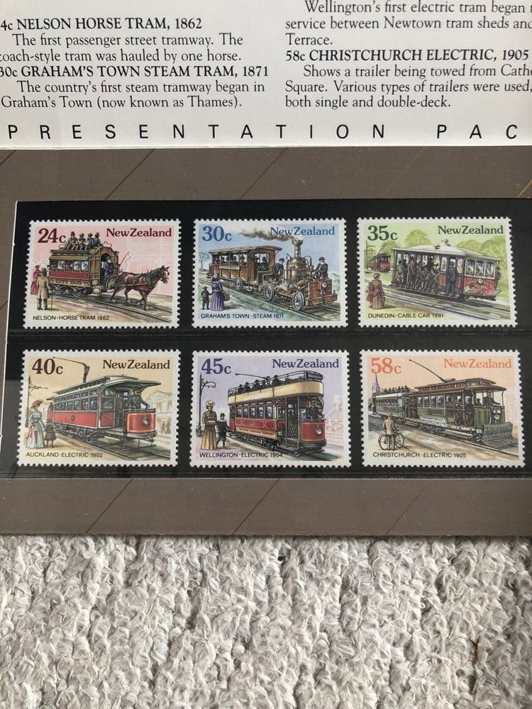 New Zealand Vintage Transport Presentation Pack – Unused