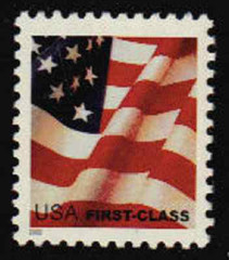 Scott # 3620…(37) Cent…Flag…2 Stamps