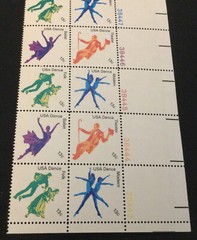 16 USPS Stamps 13 Cent – American Dance Issue – Scott 1749,50,51,52 MNH