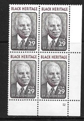 USA SC # 2816 Dr Allison Davis – Black Heritage Series – .MNH